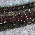 Holographic Iridescent Metallic Sequin Dress Fabric