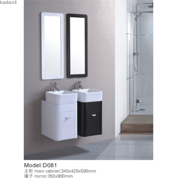 Modern PVC bathroom cabinet vanity