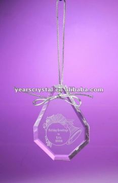 man-made crystal Christmas treee small decorations for pendant ornament(R-0865)
