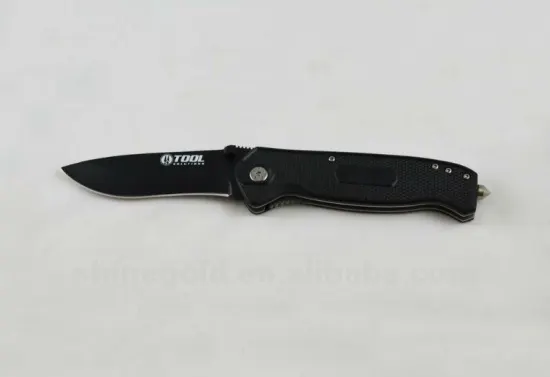 Black Camping Knife