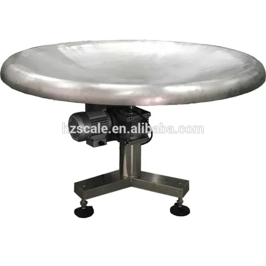 Automatic 304SS Rotary Table Infeed Machine for Slice Packing