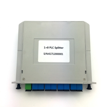 SC UPC 1*8 Insert Type PLC Splitter