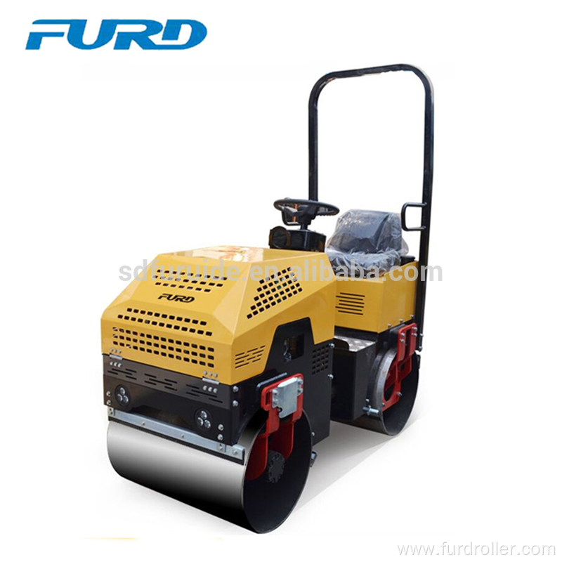 Ride-on Double Drum Vibratory 1 Ton Roller for Sale (FYL-880)