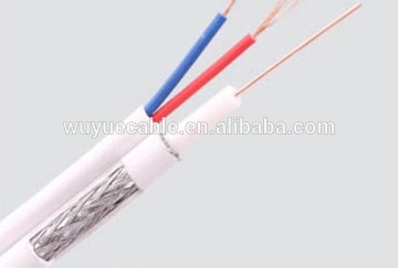 Combo RG59 power cable, used for CCTV, camera. MOQ: 30000m