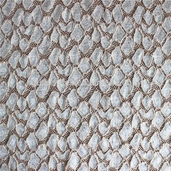 hot and cheap sale nylon cotton spandex cord lace fabric for wedding dress