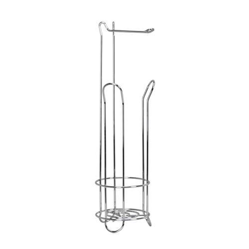 China Metal Wire Toilet paper roll rack,paper towel holder rack Factory