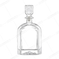 Custom crystal glass whiskey bottles exporter