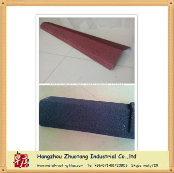 Metal Roof Tiles Accessories Flat Sheet Valley Tray Square Ridge capping