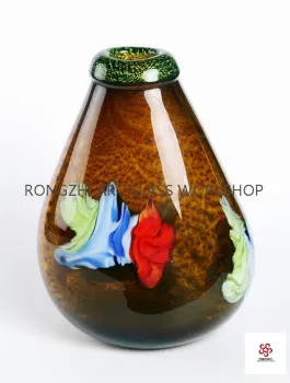 Narrow Mouth Glaze Vase