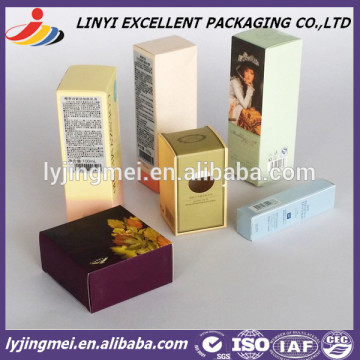 various small boxes with CMYK printing