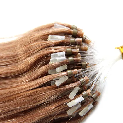Wholesale price microlink hair extensions,virgin human extensions hair,micro links hair extensions 100% human hair