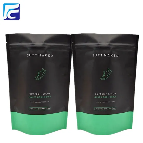 Resealable Matt ziplock plastic bags for spices