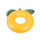 Summer PVC Beach Party orange fruit Swimming Rings