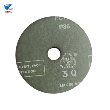 Wholesale P36 5 Inch Automotive Abrasive Sanding Fiber Disc Silicon Carbide for Drywall