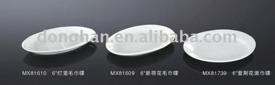 Porcelain dinner plate