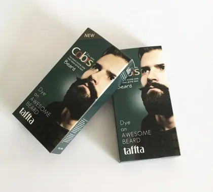 Instant Dark Brown Black Beard and Mustache Dye for Men