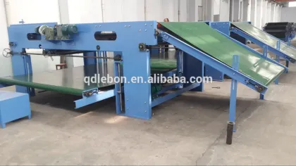 Hot melting glue free wadding machine line