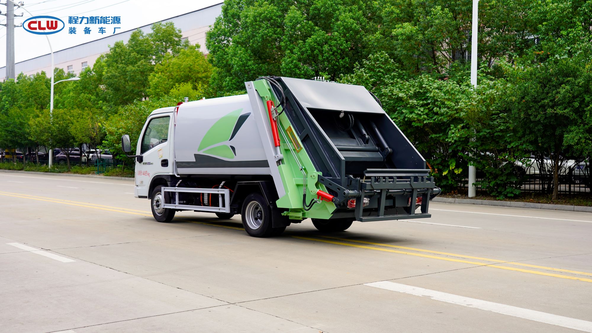 Durable Rear Load Garbage Compactor Unit