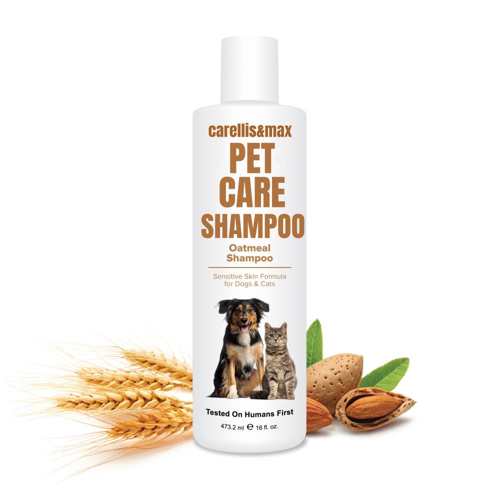 OEM anti-casta contra o shampoo de cães anti-flea para animais de estimação