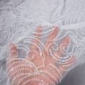 tulle beaded lace fabric wholesale