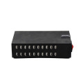 20 Port USB Smart Charger 200W com exibição