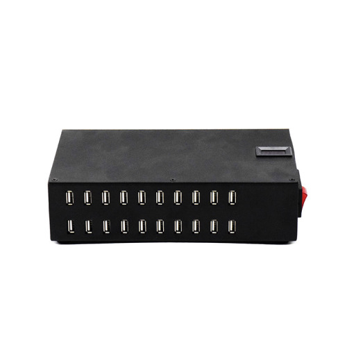 20 Port USB Smart Charger 200W avec affichage