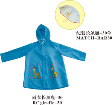 Giraffe Raincoat