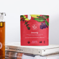 Bolsas compostáveis ​​orgânicas de fibra natural para chá