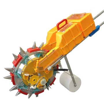 Handheld One-Row Corn and Bean Seeder for Small Farms and Gardens
