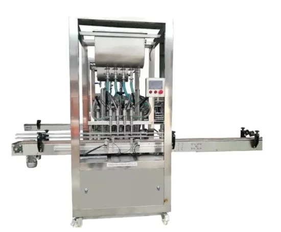 Servo Piston Filling Machine for Sticky Liquids and Sauces