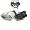 Cavo sdoppiatore a Y femmina OBDII da 16 pin a maschio OBD con connettore da 14 pin, cablaggio adattatore diagnostico