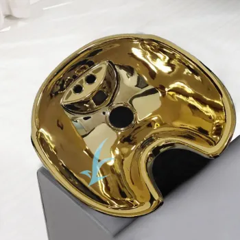 Hot Selling Luxury Gold Shampoo Sink: Salon Basin & Ceramic Wash Basin for Stylish Haircare
