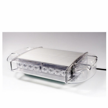 24W High Intensity Strobe Flashing Police Emergency Warning Signal 12V 24V Waterproof Amber LED Mini Light Bar