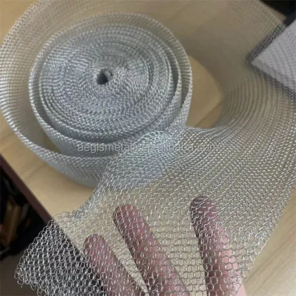 Pure Copper/Stainless Steel/Nickel/Titanium/Brass Knitted Wire Mesh
