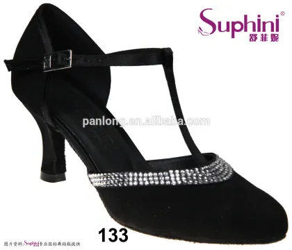 Fashion Lady Shoes Closed Toe Ballroom Dance Shoes Size 11