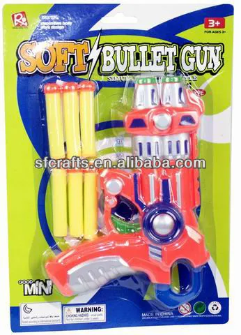 Air soft gun plastic bullets toy guns ,soft bullets eva soft bullet guns