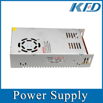 12V 30A LED Power Supply Waterproof Power Supply