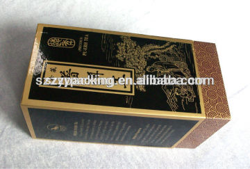Luxury Exquisite Tea Package Box Wholesale in China