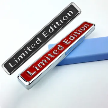 1Pcs Car Auto 3D Metal Emblem Sticker Badge Red/Black Decals Car Styling Exterior Decoration Accessories