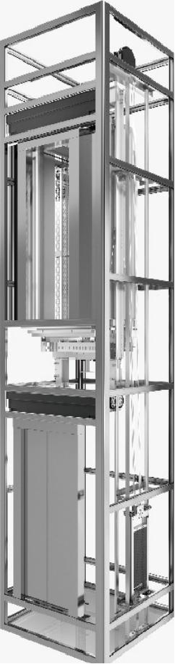 Рамная конструкция рюкзака для виллы с лифтом