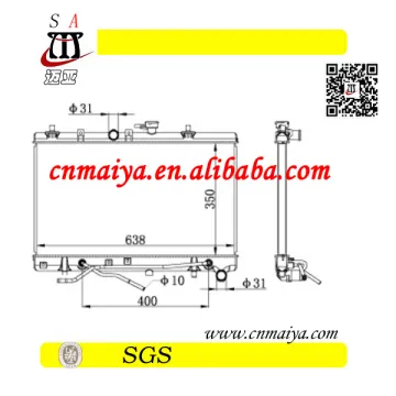 25310-FD020 auto radiator