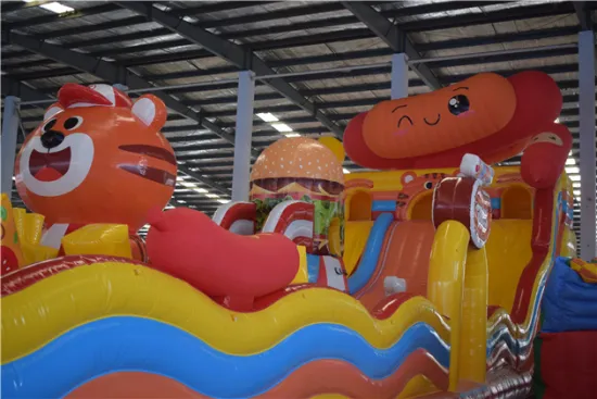 2022 inflatable bouncer jumping bouncy castle jumper carnival bounce house with slide