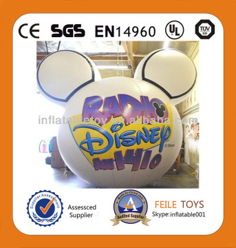 Hot selling & high quality Mickey inflatable ground ball for advertising