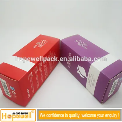 Colored packaging box, paper box packaging