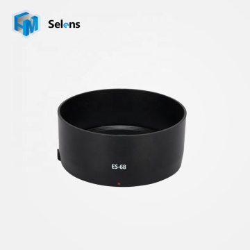 Black ES-68 Camera Lens Hood for Canon EF 50mm f1.8 STM