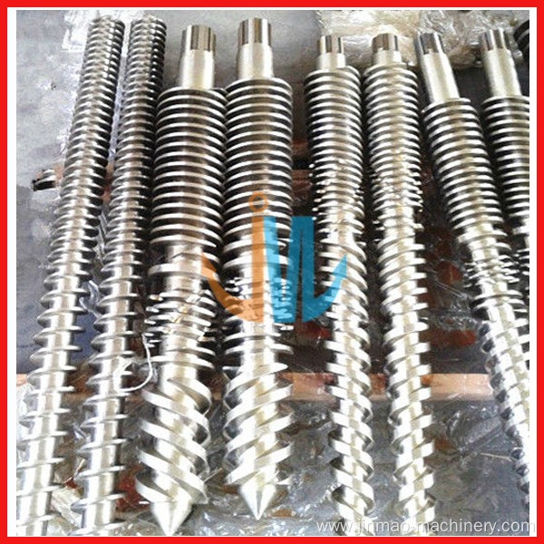 extruder screw barrel/conical twin screw barrel design for wpc