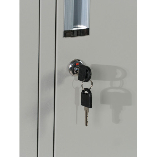 2 Wide Standard Metal Locker 15 &quot;Profundidade