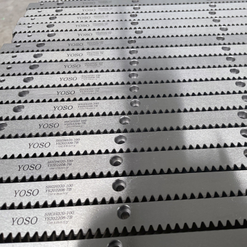 High Quality YOSO Brand M2 Milled Teeth Helical Gear Rack 24*24*1000mm for CNC Machines