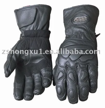 Leather Gloves/ Motorcycle Racing Gloves HX-01