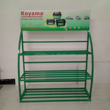 Car Battery Stand/Metal Material Display Rack